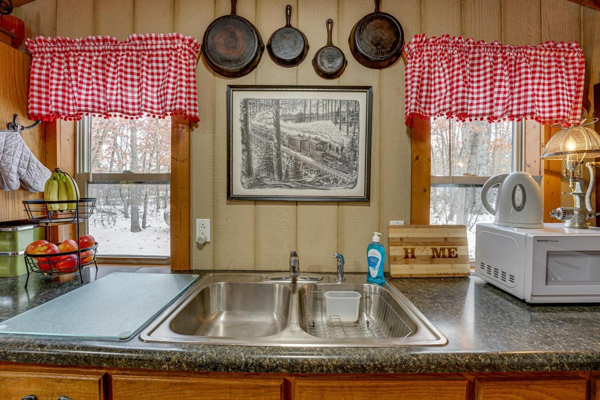 Pet-Friendly Irons Cottage About 4 Mi To Sand Lake! Zewnętrze zdjęcie